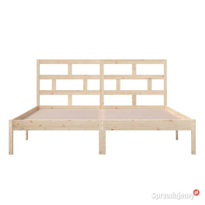Rama łóżka lite drewno sosnowe 160 x 200 Warszawa