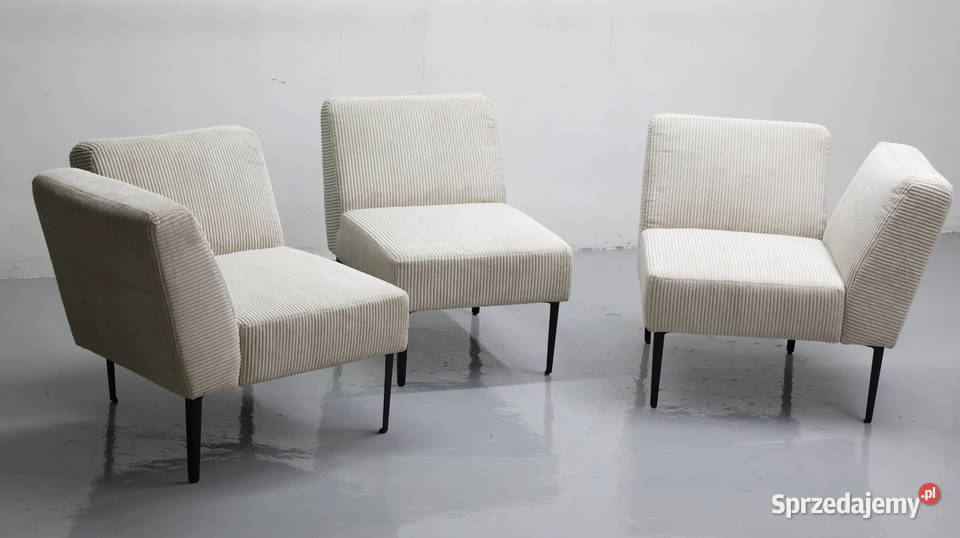 TBG Nowa sofa 3 osoboa 2 osobowa fotel sztruks Poznań sprzedam