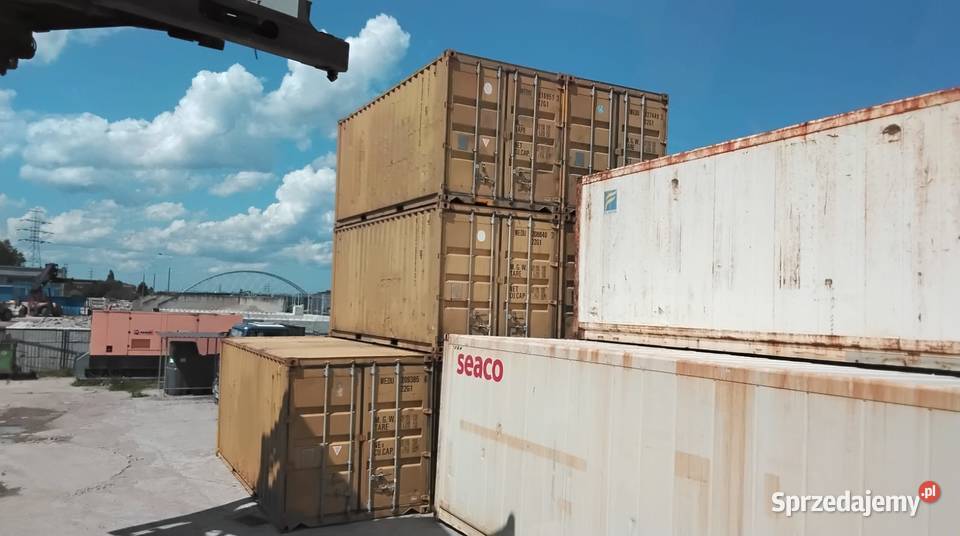 Kontener morski magazynowy budowlany 20 DV CARGO Bydgoszcz