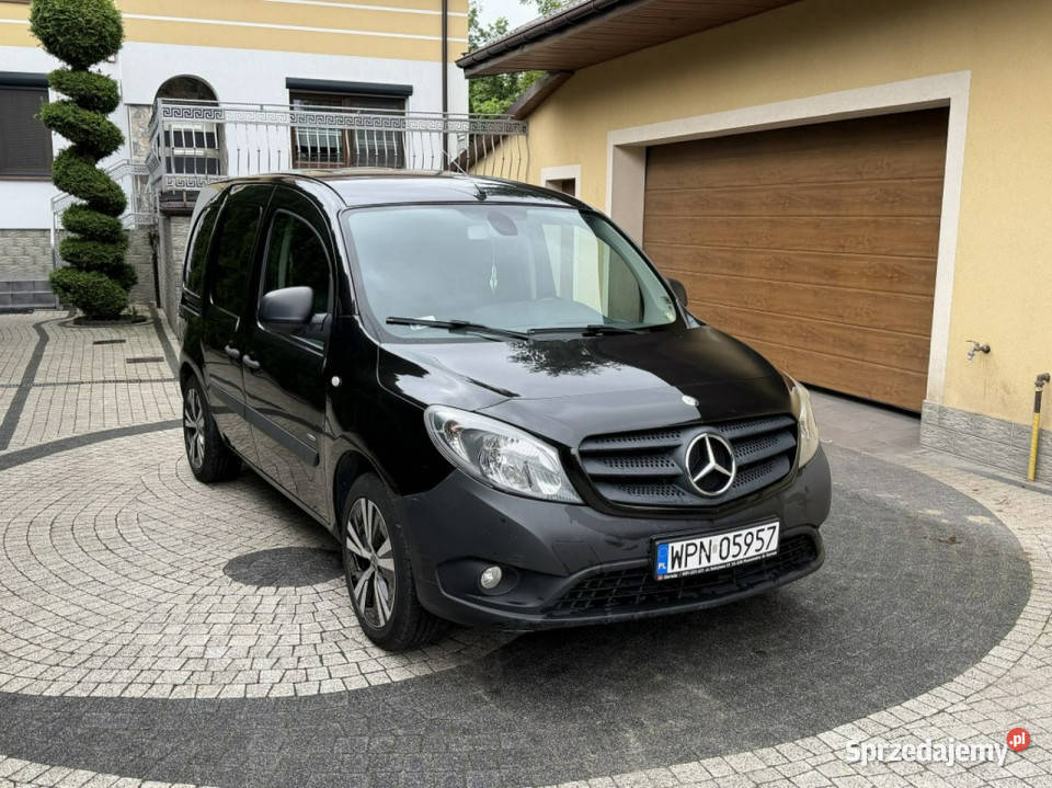 Mercedes Citan VAT 23 Super Stan Alu Klima czarny Płońsk