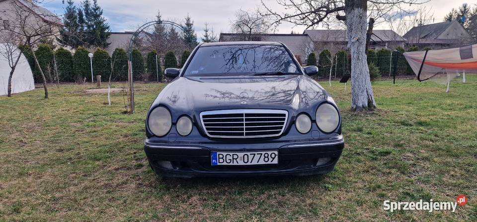 MERCEDES E klasa 32 diesel skórzana tapicerka podlaskie Białystok