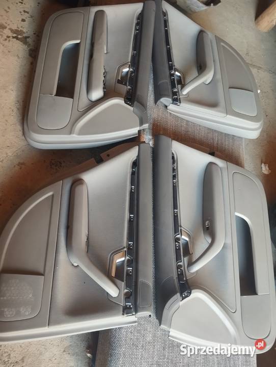 Fotele Audi A4 B7 komplet szare zadbane Krosno