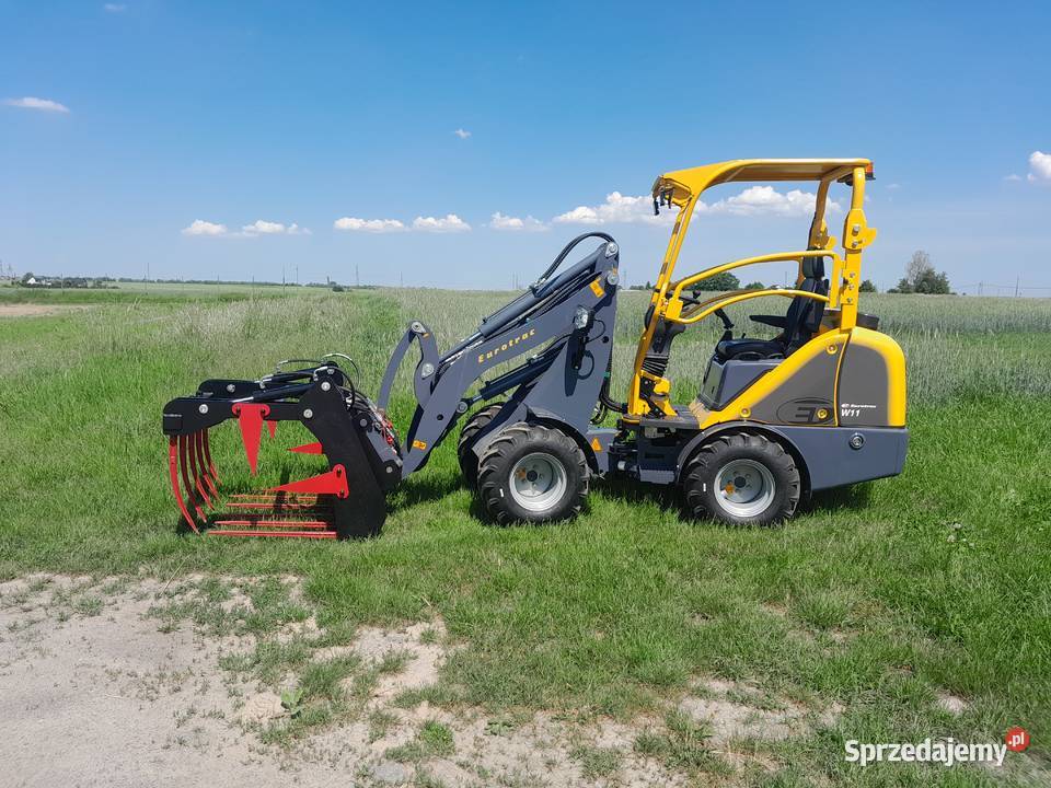 Ładowarka przegubowa EUROTRAC W11 I silnik