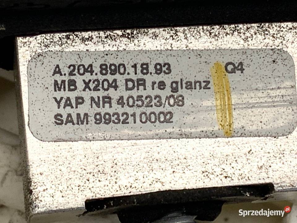 RELINGI DACHOWE KOMPLET MERCEDES X204 SUV 0815 osobowe