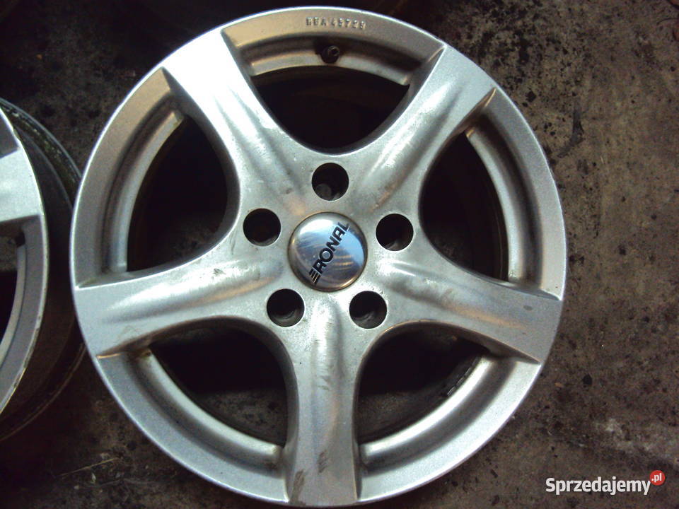 Felgi Aluminiowe Ronal 5x1143 7j 15 et 38 Części Radzyń Podlaski