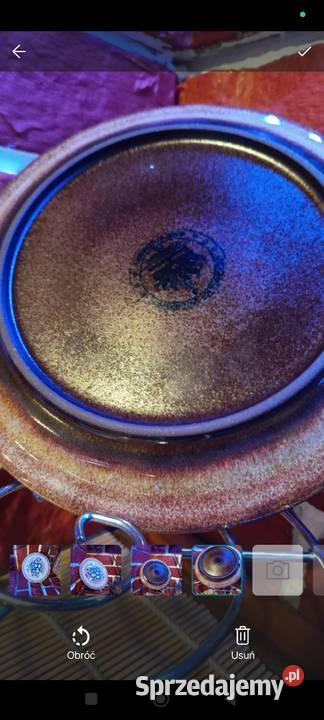 Ręcznie Malowany Talerz Dekoracyjny Patera kujawsko-pomorskie Bydgoszcz