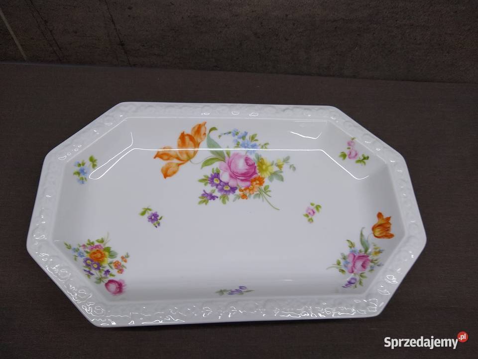 Półmisek Rosenthal Maria Sommerstrauss Bavaria Porcelana i szkło Kalisz