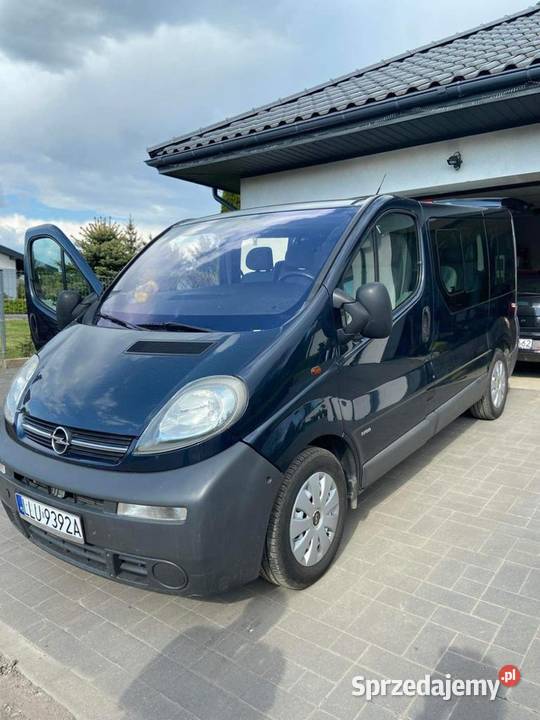 Wynajem busa 9-osobowy opel vivaro renault trafic