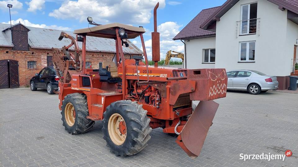 Koparka łańcuchowa Ditch Witch 8020 85 nie mazowieckie Sochaczew