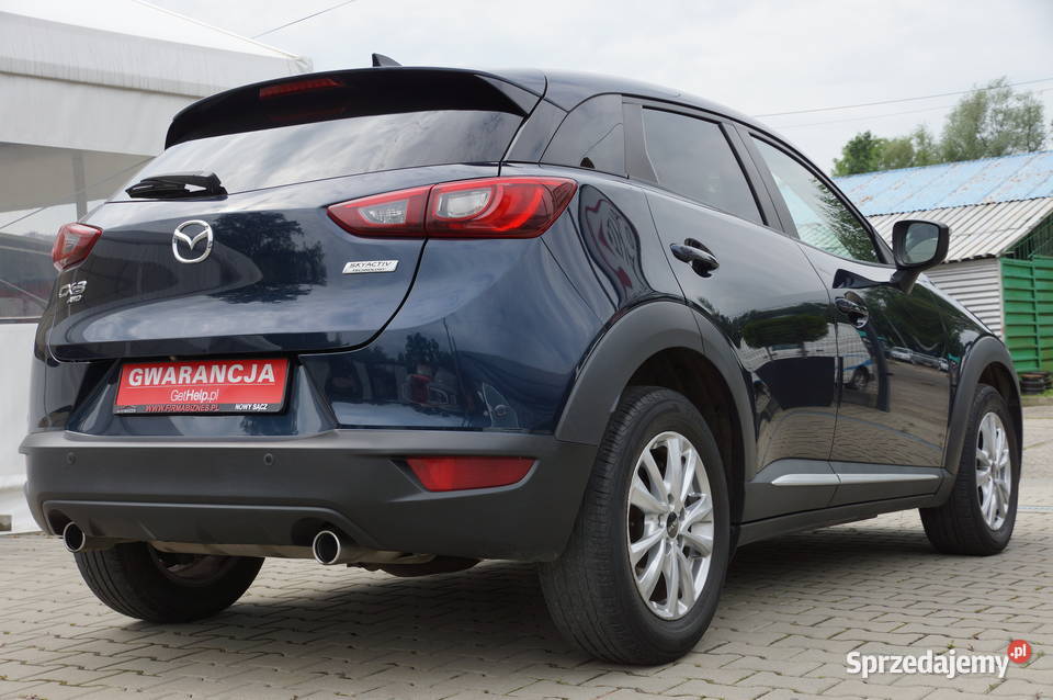 Mazda CX3 15 Diesel 105 4x4 Navi Kamera Półskóra napęd 4x4 Nowy Sącz