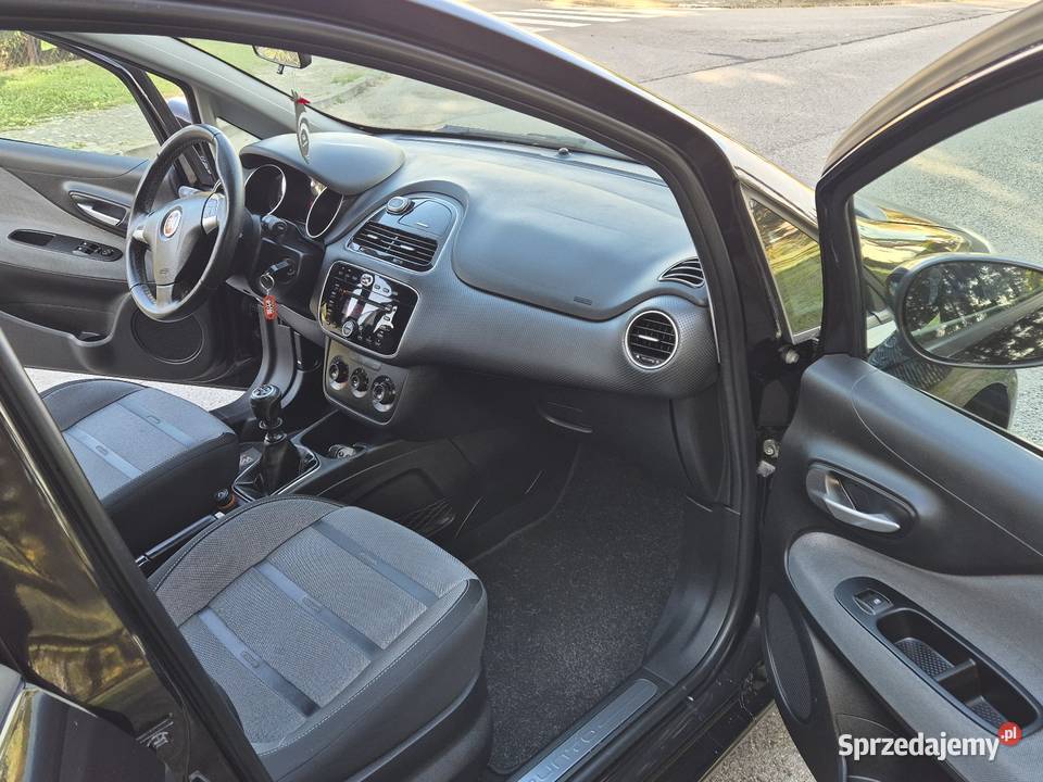 FIAT PUNTO EVO 14B 77 OPŁACONY Z NIEMIEC KLIMA brązowy Końskie