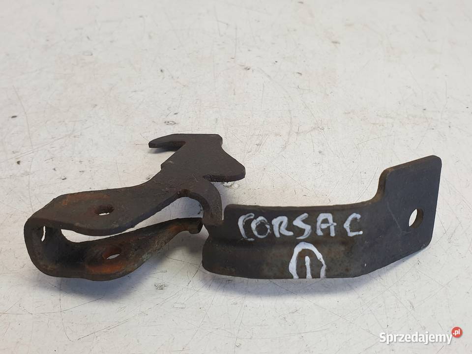 RYGIEL PRZEDNIEJ MASKI przód Opel Corsa C Rudka