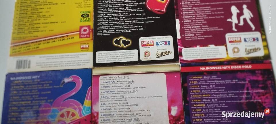 Muzyka disco polo na płytkach CD CD Płyty i kasety