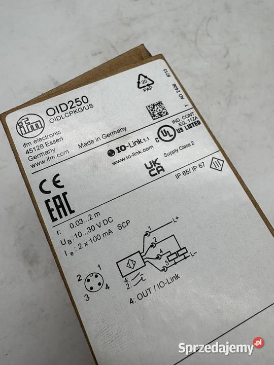 IFM OID250 Dalmierz laserowy Pozostałe mazowieckie Warszawa