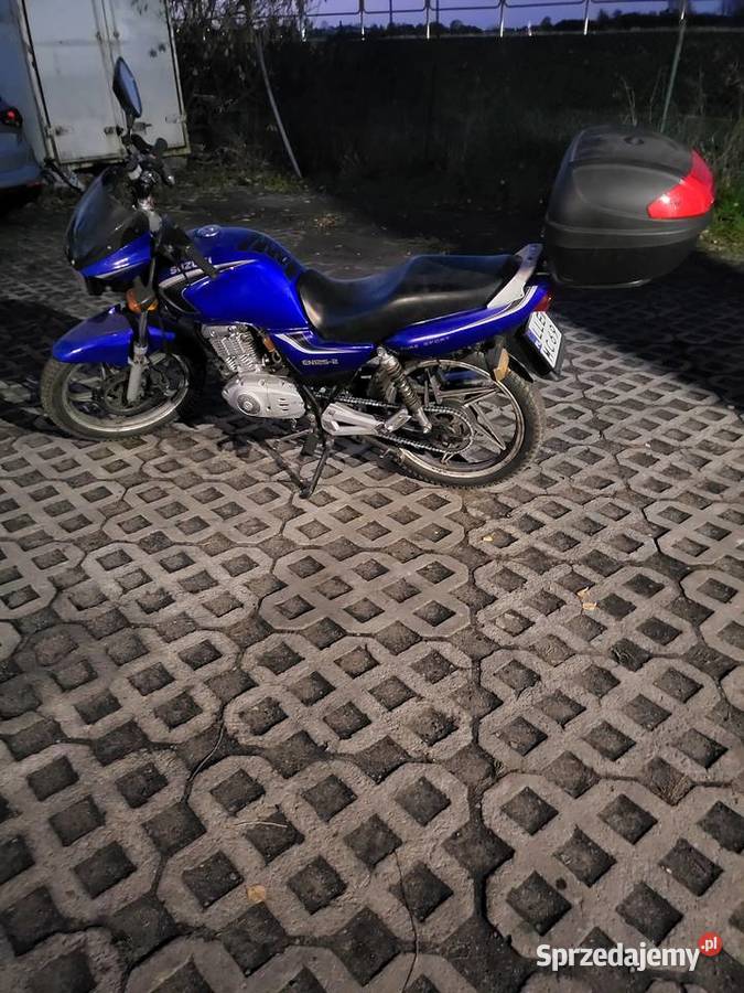 Suzuki en125 na kat B Łęczna
