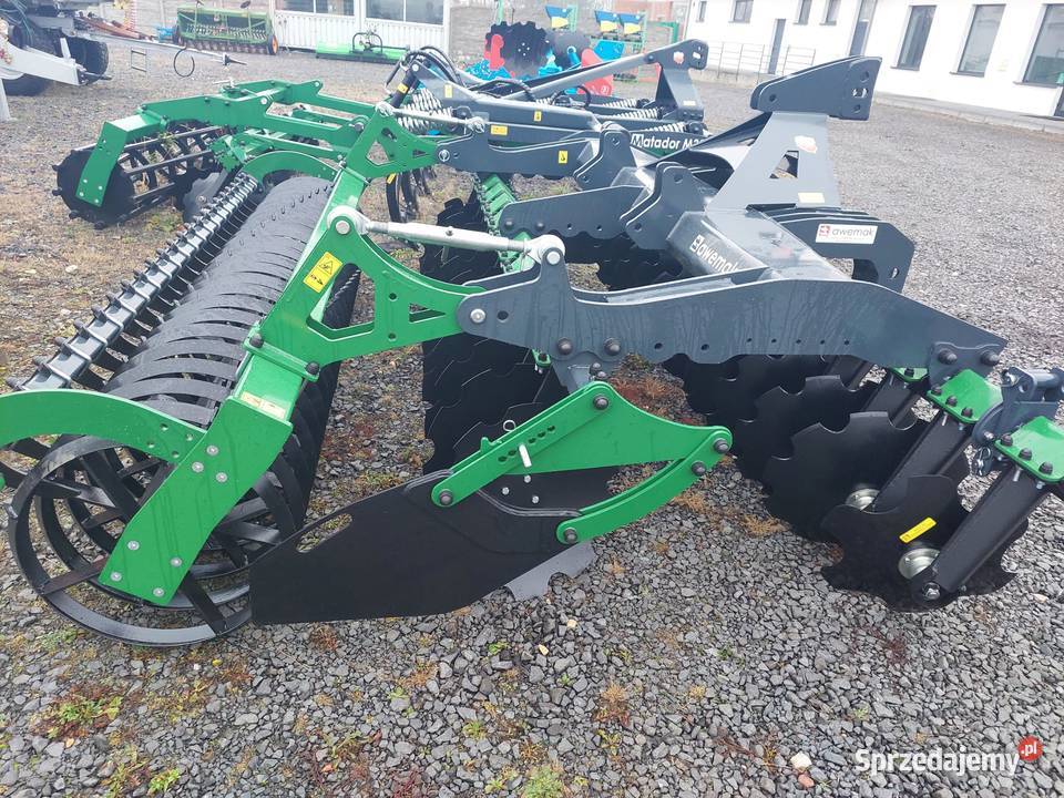 Brona talerzowa OZYRYZ BTB 30 3 m z wałem Maszyny uprawowe Olesno