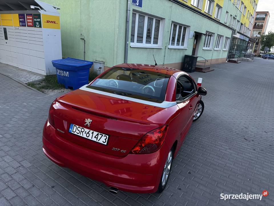 Peugot 207 cc 16 benz kabriolet zarejestrowany manualna Żyrardów