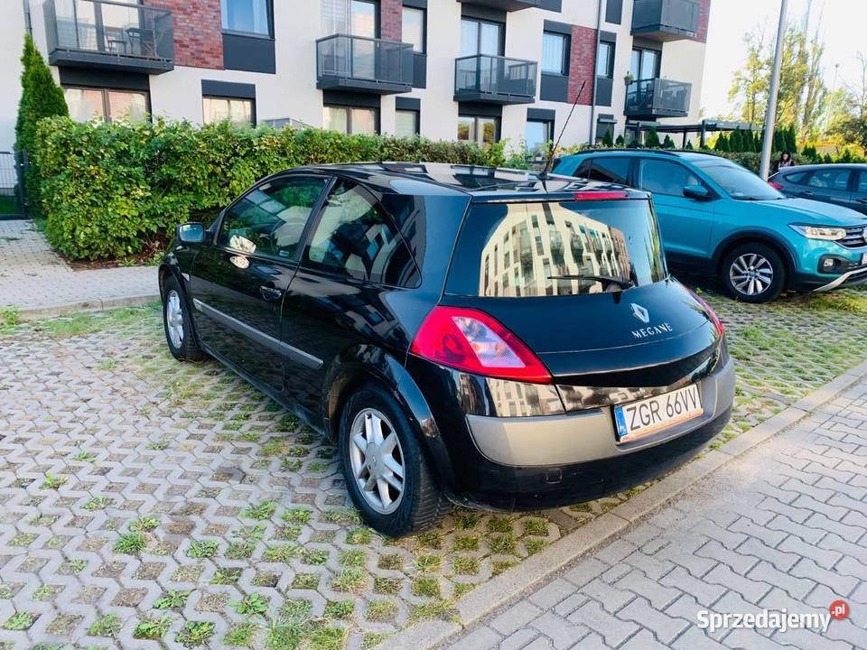 Renault megane II hatchback benzyna przyciemniane szyby Szczecin