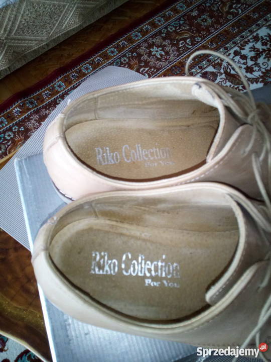 pantofle skórzane riko Obuwie