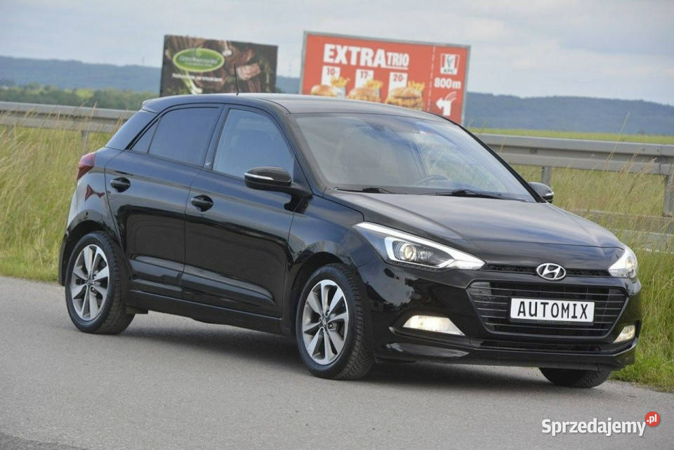 Hyundai i20 12 MPi GO nawigacja kamera cofania światła przeciwmgielne Sędziszów Małopolski