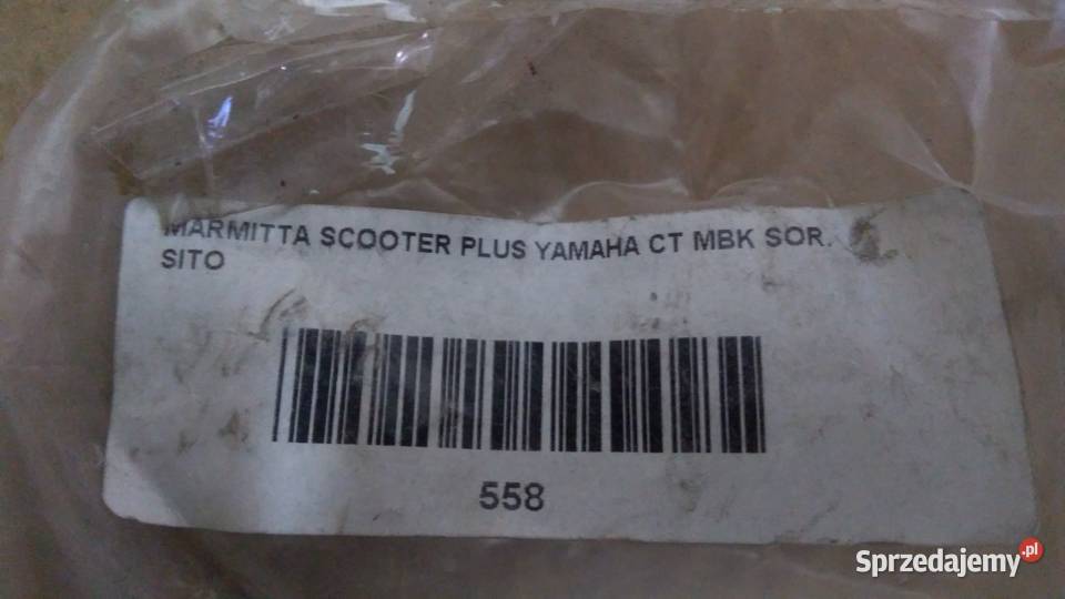 Tłumik wydech Sito 558 Yamaha CT MBK Sorriso Tłumiki Bielsk Podlaski