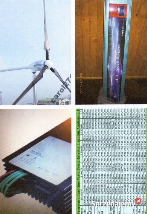 Elektrownia wiatrowa komplet 15 KWkomplet 15 KW Bytom