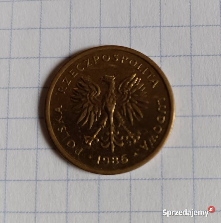 2 ZŁOTE 1986 POLSKA lubelskie Piszczac