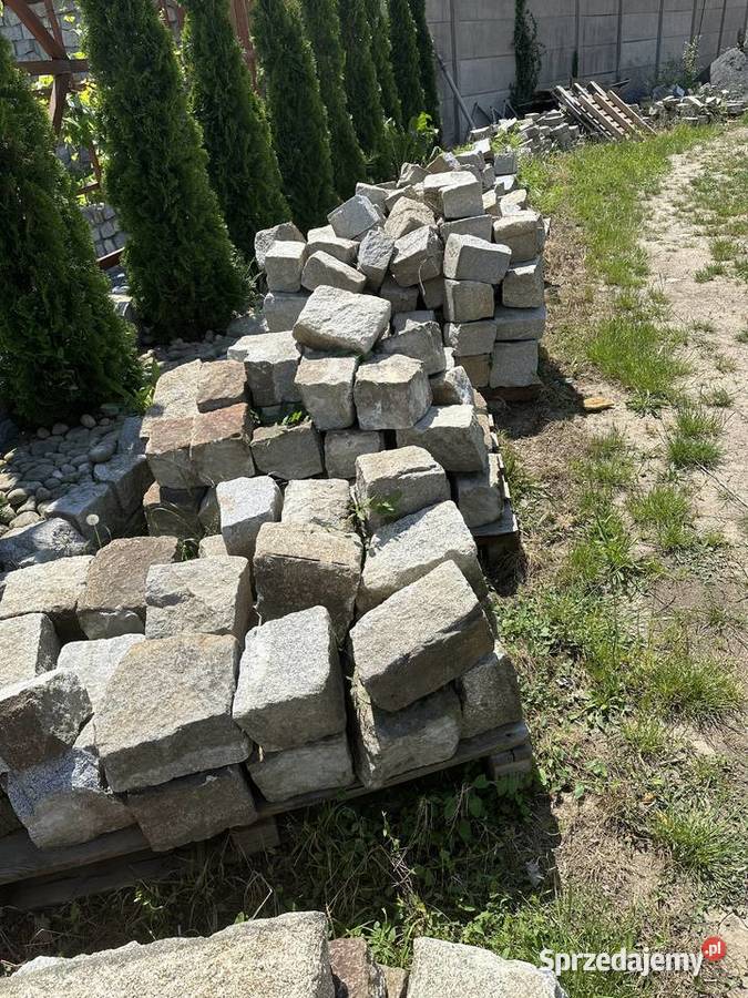 Kostka granitowa łupana idealna pod mury opolskie Opole