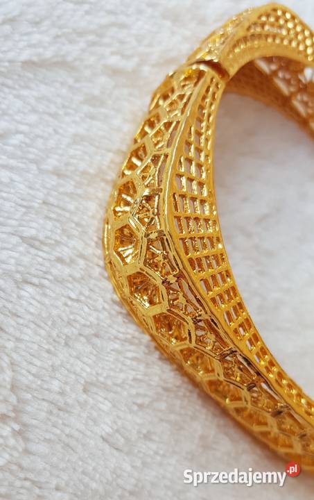 Nowa bransoletka arabska indyjska złoty kolor Szczecin sprzedam