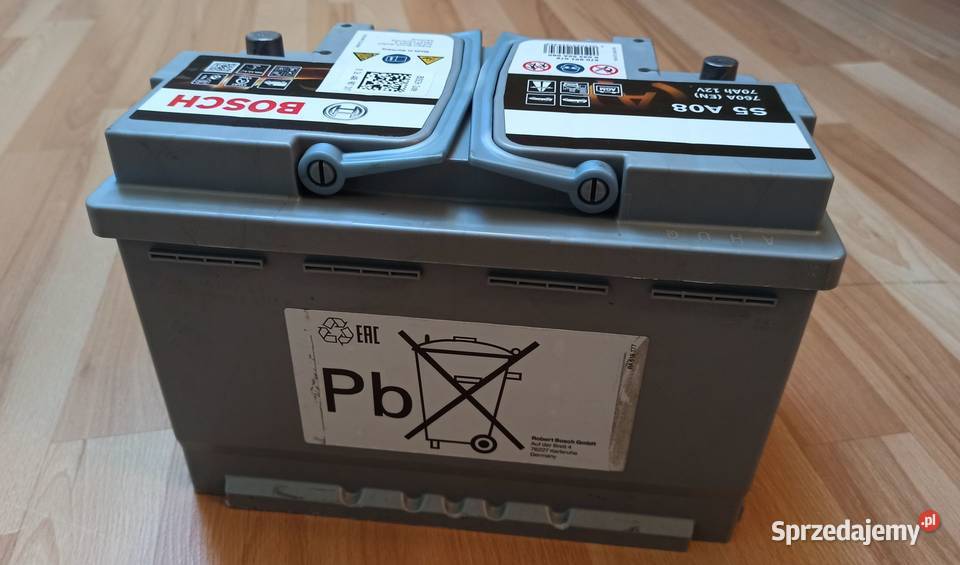 Akumulator BOSCH S5 A08 AGM 12V 70Ah 760A R