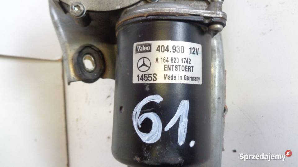 MECHANIZM WYCIERACZEK PRZÓD MERCEDES ML W164 Rakoniewice