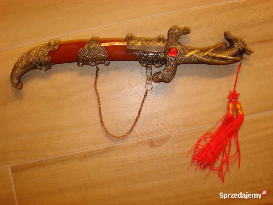 sztylet kolekcjonerski ze smokiem Pruszcz Gdański
