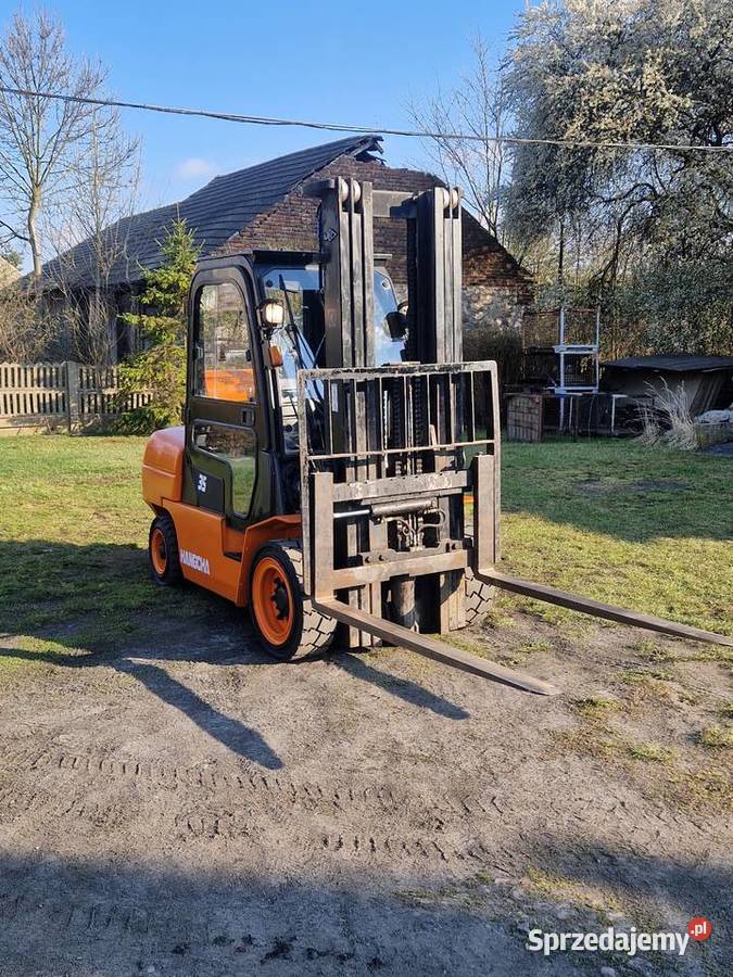 Wózek widłowy HANGCHA 35 ogrzewana kabina gaz sprzedam