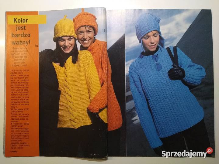 Modne Dzianiny Sandra 102000 Czasopisma pomorskie