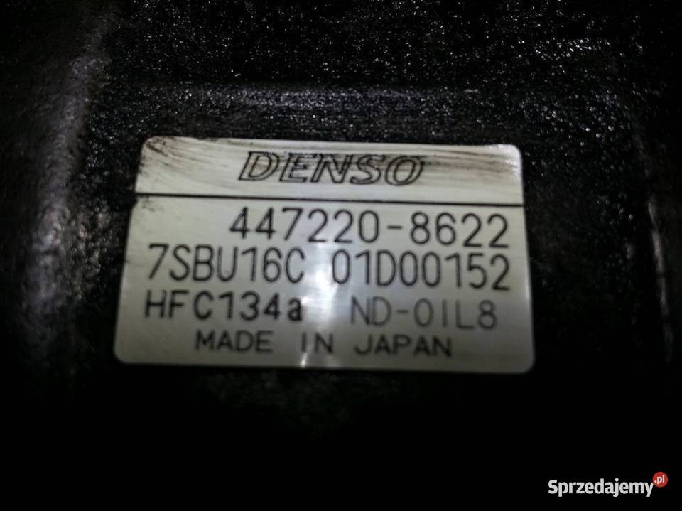sprężarka klimatyzacji 4472208622 vel satis 30dc Rok produkcji 2003 Jelcz-Laskowice sprzedam