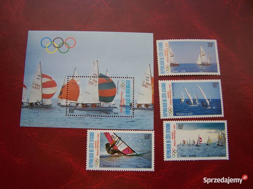 Wybrz Kości Słoniowej 1988 Sport Olimpiada Seul śląskie Tychy