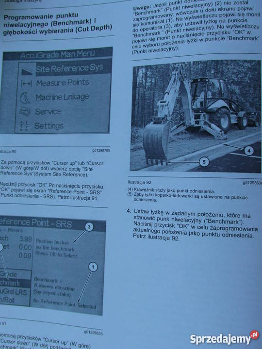 INSTRUKCJA OBSŁUGI DTR CATERPILLAR 428 E i iNNE sprzedam