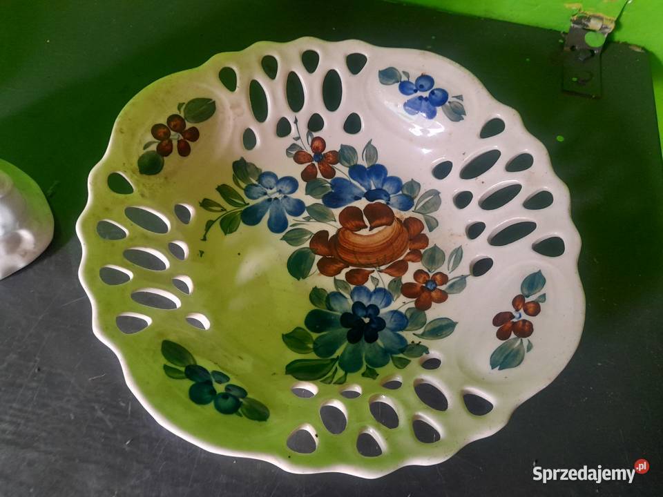 Półmisek 2 sztuki 225 Porcelana i szkło dolnośląskie Oleśnica