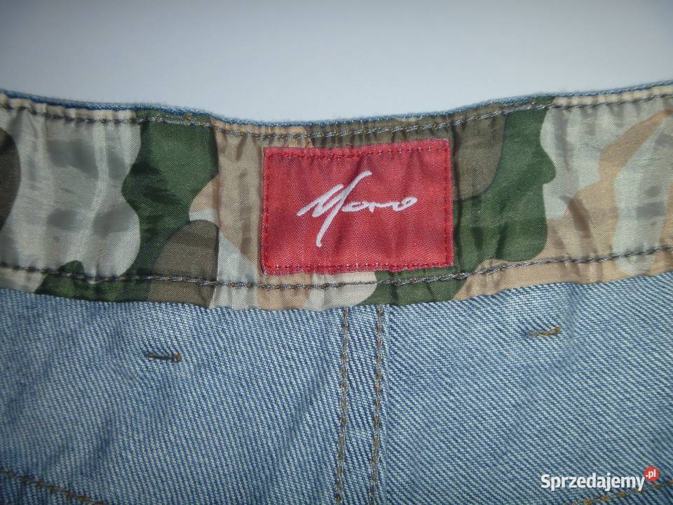 Szorty Moro Vintage Baggy Retro Hiphop Szorty Olsztyn
