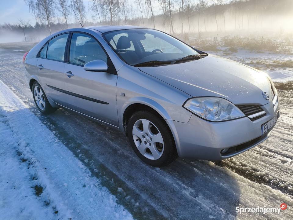 Nissan Primera P12 18 z gazem Pabianice sprzedam