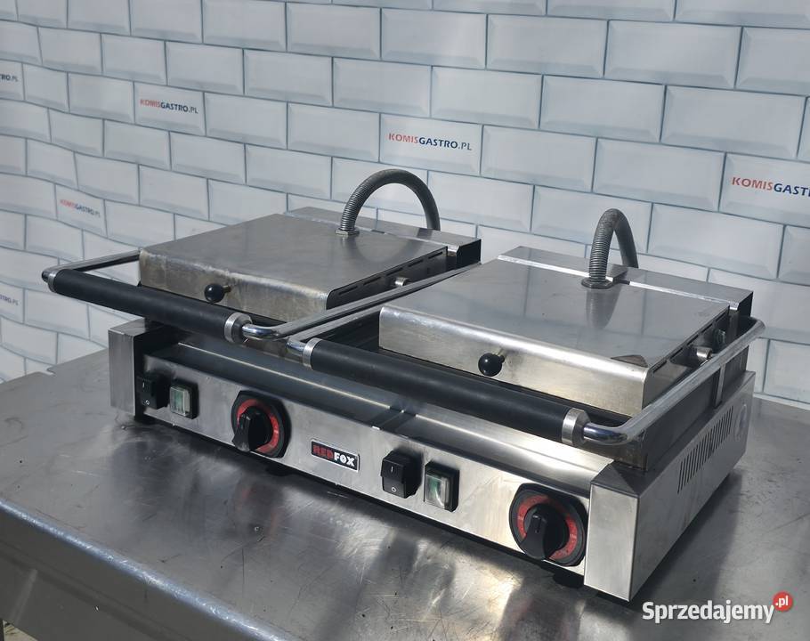 Grill kontaktowy podwójny ryflowany 75251 Biznes i Przemysł Warszawa sprzedam