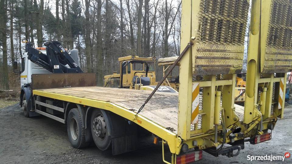Mercedes Benz Atego Laweta HDS Specjalny Najazdy 600000km lubuskie Żary