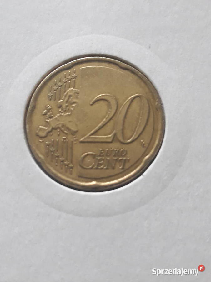 20 Eurocentów Francja 1999 r 2001 r 2008 r Konin