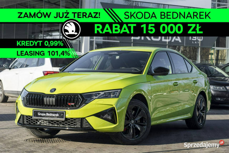 koda Octavia RS 20 TSI 265 DSG Zamów już teraz asystent pasa ruchu łódzkie