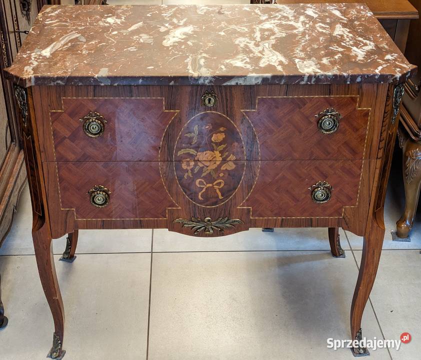Piękna komoda intarsjowanasklep Dąbrowa Górnicza
