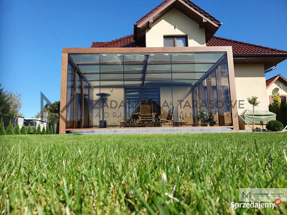 Nowoczesny taras Zadaszenie tarasu Ostrołęka sprzedam