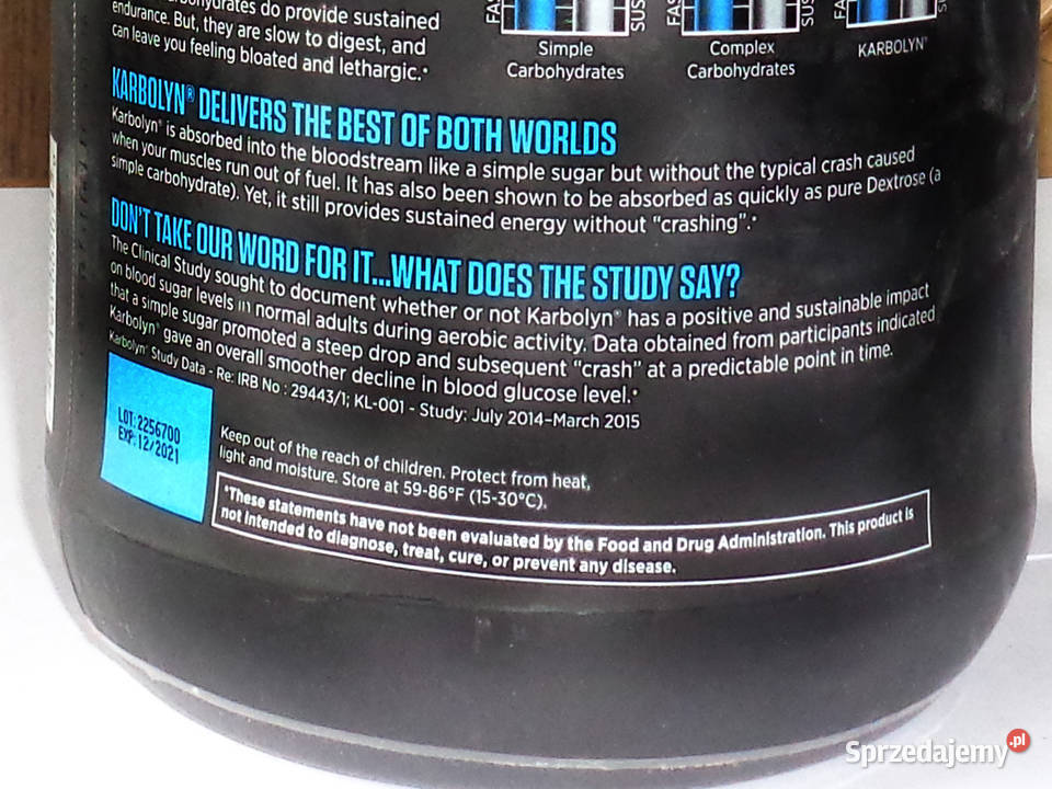 Karbolyn Fuel 1950g odżywka