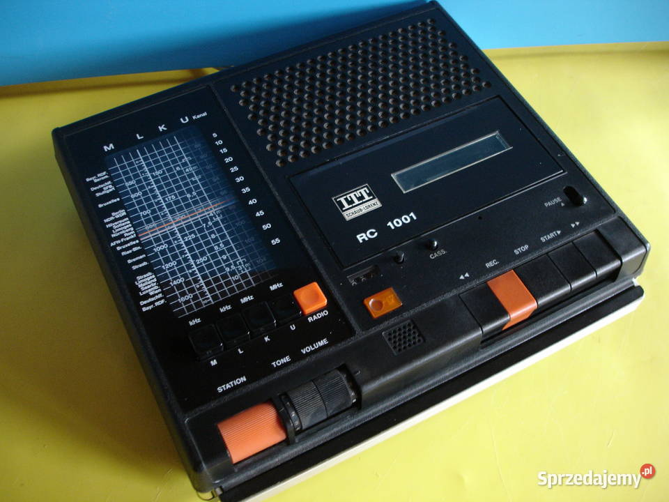 Radiomagnetofon ITT RC1001 Zielona Góra