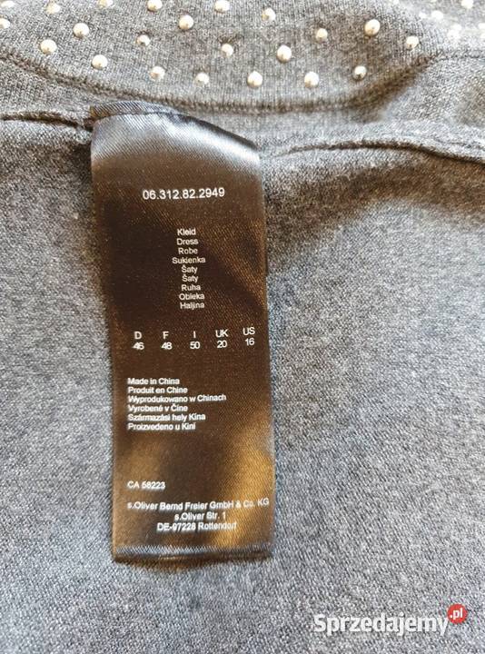 Sukienka bez rękawów Selection rozmiar 44 wełna Lublin