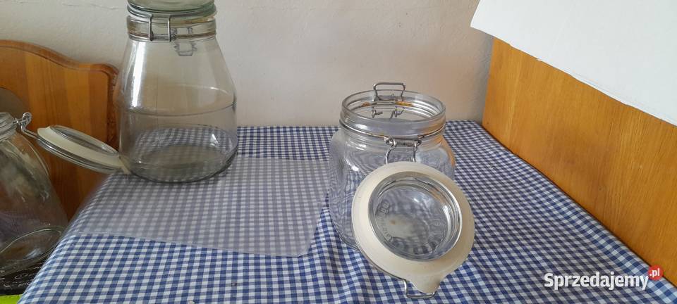 Słoiki z klamrą na przetwory Warszawa sprzedam